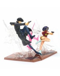 FIGURE COWBOY BEBOP - SPIKE E FAYE - 1ST GIG SET REF.:832918