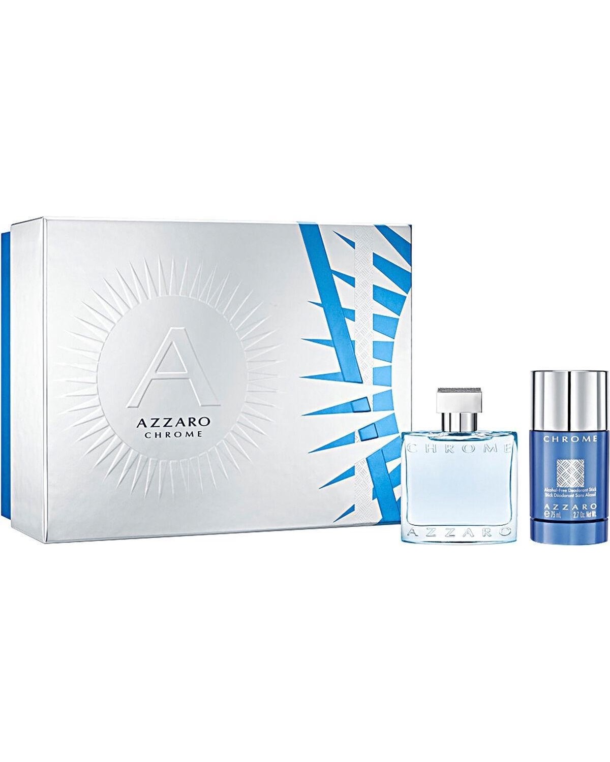 Azzaro Chrome Kit – Perfume Masculino EDT + Desodorante