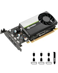 PLACA DE VIDEO NVIDIA QUADRO - T400 2GB GDDR6 64 BITS (3X MDP) - VCNT400-PB