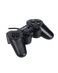 CONTROLE PARA PC COM FIO USB MODELO PLAY 2 PRETO