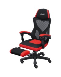 CADEIRA GAMER ROCKET PRETA COM VERMELHO - CGR10PVM