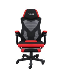 CADEIRA GAMER ROCKET PRETA COM VERMELHO - CGR10PVM