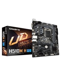 PLACA MÃE GIGABYTE LGA 1200 H510M H (REV.1.0) 2XDDR4 64GB, 2XUSB 3.2, 4XUSB 2.0, 4XSATA, 1XVGA, 1XHDMI, REDE GIGA, 1XM.2