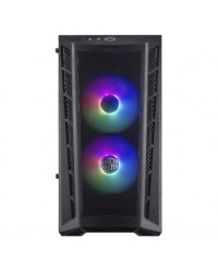 GABINETE MASTERBOX MB311L ARGB, LATERAL EM VIDRO TEMPERADO, 2 FANS, FRONTAL TELA - MCB-B311L-KGNN-S02