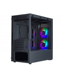 GABINETE MASTERBOX MB311L ARGB, LATERAL EM VIDRO TEMPERADO, 2 FANS, FRONTAL TELA - MCB-B311L-KGNN-S02