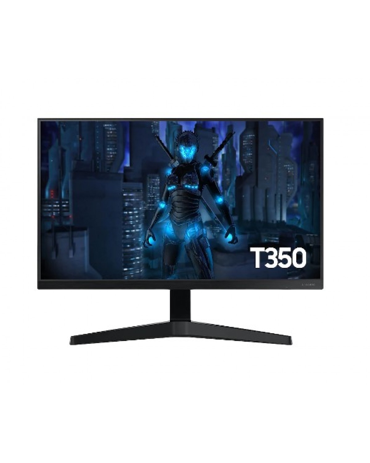 MONITOR SAMSUNG GAMER 24" FHD 75HZ HDMI VGA FREESYNC PRETO SÉRIE T350 - LF24T350FHLMZD