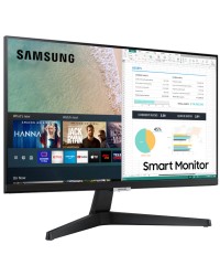 MONITOR SAMSUNG SMART 24" FHD PLATAFORMA TIZEN TAP VIEW HDMI VGA BLUETOOTH HDR ALTO-FALANTES SÉRIE M5 - LS24AM506NLMZD