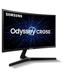 MONITOR SAMSUNG CURVO ODYSSEY 24" FHD 144HZ HDMI DP FREESYNC PRETO SÉRIE CRG50 - LC24RG50FZLMZD