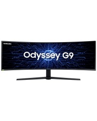 MONITOR GAMER CURVO SAMSUNG ODYSSEY 49" 240HZ 1MS HDMI DP USB FREESYNC PREMIUM PRO BRANCO SÉRIE G9 - LC49G95TSSLXZD