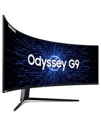 MONITOR GAMER CURVO SAMSUNG ODYSSEY 49" 240HZ 1MS HDMI DP USB FREESYNC PREMIUM PRO BRANCO SÉRIE G9 - LC49G95TSSLXZD