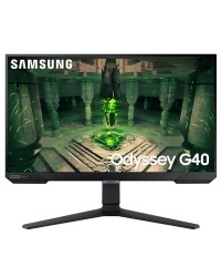 MONITOR GAMER SAMSUNG ODYSSEY G40 25" FHD 240 HZ 1MS AJUSTE DE ALTURA HDMI DP GSYNC FREESYNC PRETO - LS25BG400ELXZD