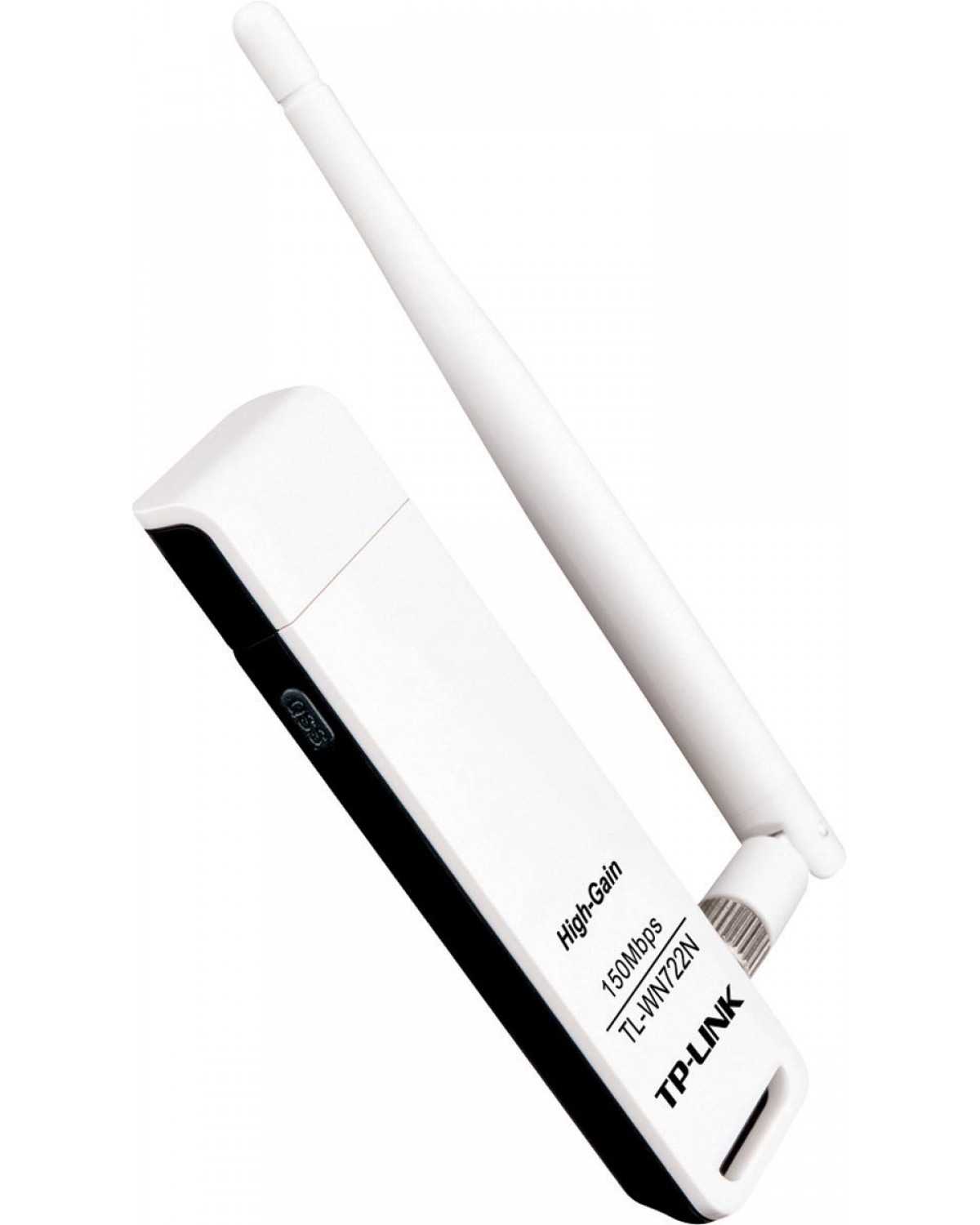 ADAPTADOR USB WIRELESS N 150MBPS 1 ANTENA DESTACÁVEL 4DBI TL-WN722N