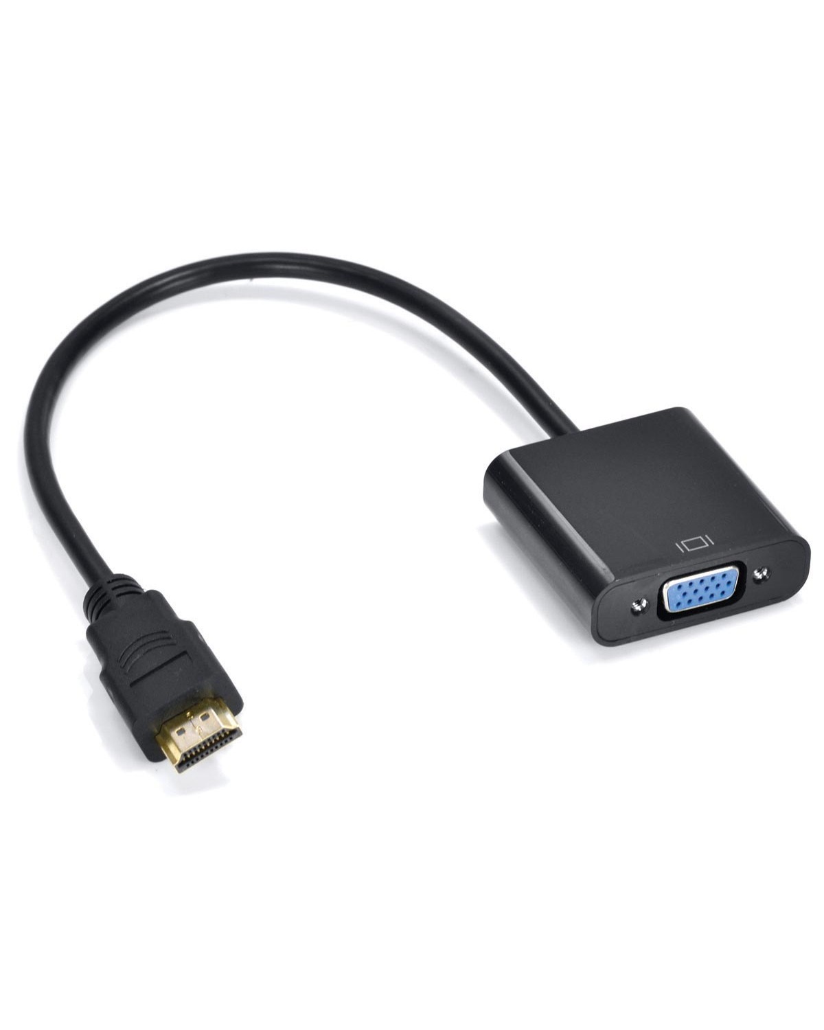 CABO ADAPTADOR/CONVERSOR HDMI MACHO PARA VGA FÊMEA 30CM