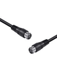 CABO COAXIAL F MACHO X F MACHO 2 METROS PARA ANTENA CF+F-2