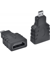 ADAPTADOR MICRO HDMI MACHO X HDMI FÊMEA AH-MCH