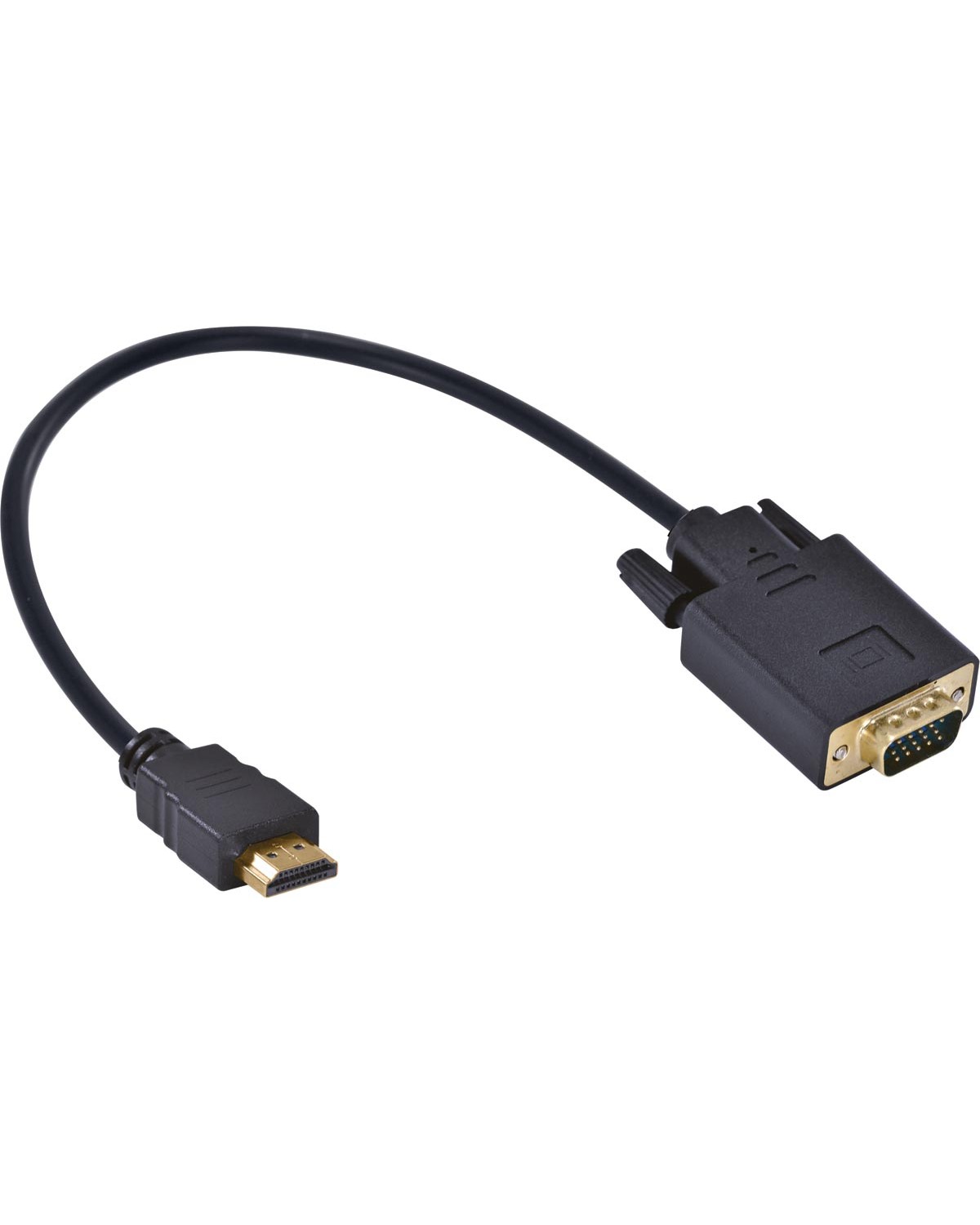 CABO CONVERSOR HDMI X VGA 1080I 30CM