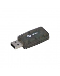 ADAPTADOR PLACA DE SOM USB 5.1 CANAIS VIRTUAL AUSB51