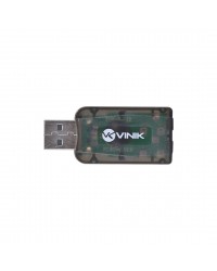 ADAPTADOR PLACA DE SOM USB 5.1 CANAIS VIRTUAL AUSB51