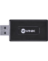 ADAPTADOR PLACA DE SOM USB 7.1 CANAIS VIRTUAL AUSB71