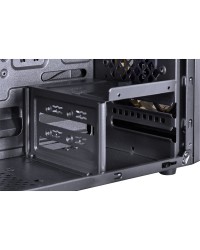 GABINETE MID-TOWER VENUS PRETO COM 2 FANS LED AZUL LATERAL EM ACRÍLICO - VENPTAZ2FCA