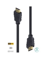 CABO HDMI 2.0 4K ULTRA HD 3D CONEXÃO ETHERNET 3 METROS - H20-3