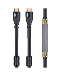 CABO HDMI 2.0 4K ULTRA HD 3D CONEXÃO ETHERNET COM FILTRO 10 METROS - H20F-10