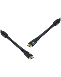 CABO HDMI 2.0 4K ULTRA HD 3D CONEXÃO ETHERNET COM FILTRO 15 METROS - H20F-15