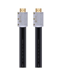 CABO HDMI 2.0 4K ULTRA HD 3D CONEXÃO ETHERNET FLAT COM CONECTOR DESMONTÁVEL 10 METROS - H20FL-10