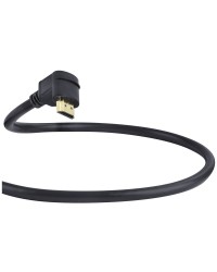 CABO HDMI 2.0 4K ULTRA HD 3D CONEXÃO ETHERNET COM 01 CONECTOR 90º 3 METROS - H2090-3