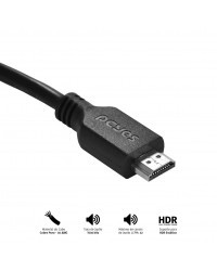 CABO HDMI 2.0 4K 30AWG PURO COBRE 1 METRO - PHM20-1