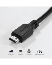 CABO HDMI 2.0 4K 30AWG PURO COBRE 2 METROS - PHM20-2