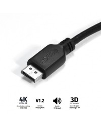 CABO DISPLAYPORT MACHO PARA DISPLAYPORT MACHO 2 METROS V1.2 - PDPM-2