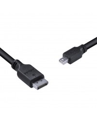 CABO MINI DISPLAYPORT MACHO PARA DISPLAYPORT MACHO V.1.2 28AWG PURO COBRE 2 METROS - PMDDPM-2