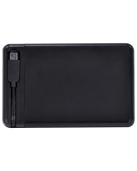 CASE EXTERNO PARA HD 2.5" USB 3.1 TIPO C TYPE C PRETO TOOLLESS TOOLFREE - CH25-C31TL