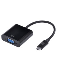 ADAPTADOR USB TIPO C X VGA FÊMEA FULL HD 1080P 20CM - ACHDMI-20