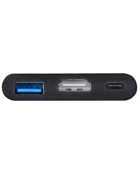 ADAPTADOR HUB USB TIPO C X USB TIPO C, HDMI 4K, USB 3.0,  5GBPS 20CM - HCHUC-20