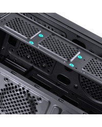 GABINETE OFFICE OP-2 PRETO - MICRO ATX, USB 3.0 TOOL LESS NAS TAMPAS LATERAIS