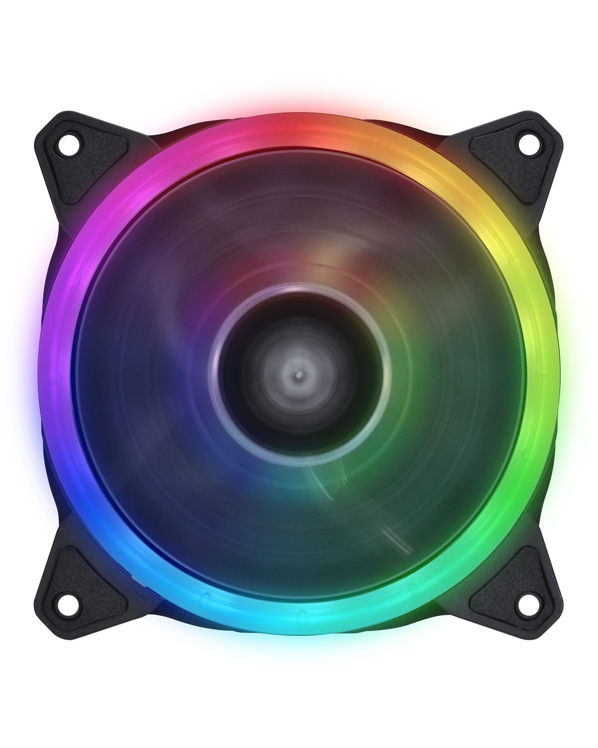 FAN/COOLER VX GAMING PARA GABINETE V.RING ANEL DE LED 120X120MM RGB - VRINGRGB