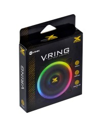 FAN/COOLER VX GAMING PARA GABINETE V.RING ANEL DE LED 120X120MM RGB - VRINGRGB