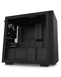 GABINETE MINI-ITX - H210I MATTE BLACK - COM CONTROLADORA DE FANS + FITA DE LED - CA-H210I-B1