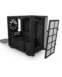 GABINETE MINI-ITX - H210I MATTE BLACK - COM CONTROLADORA DE FANS + FITA DE LED - CA-H210I-B1