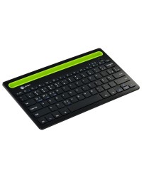 TECLADO BLUETOOTH 3.0 2.4 GHZ DYNAMIC SMART ABNT COM SUPORTE PARA TABLET OU CELULAR - PRETO - DT200