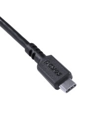 ADAPTADOR OTG TIPO C PARA USB A 3.0 PARA CELULAR SMARTPHONE 15 CM PRETO - P3AMUP-15