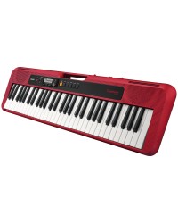 TECLADO MUSICAL CASIOTONE BASICO DIGITAL VERMELHO CT-S200RDC2-BR