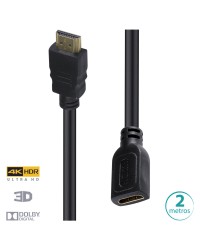 CABO EXTENSOR HDMI 2.0 4K ULTRA HD 3D CONEXÃO ETHERNET 2 METROS - H20EX-2