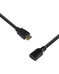 CABO EXTENSOR HDMI 2.0 4K ULTRA HD 3D CONEXÃO ETHERNET 2 METROS - H20EX-2