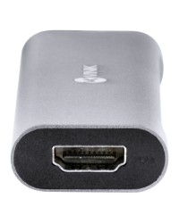 HUB USB TIPO C / TYPE C 4 EM 1 COM 2 USB 3.0 + HDMI + TIPO C COM POWER DELIVERY (PD) 60W - HC-4