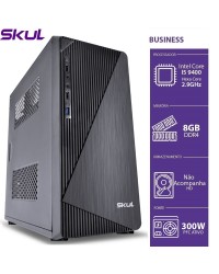 COMPUTADOR BUSINESS B500 - I5 9400 2.9GHZ MEM 8GB DDR4 SEM HD/SSD HDMI/VGA FONTE 300W