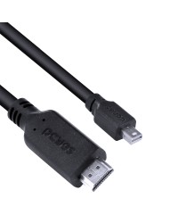 CABO MINI DISPLAYPORT MACHO PARA HDMI 2.0 MACHO 2 METROS - PMDPH-2