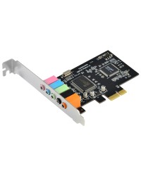 PLACA DE SOM PCI-EXPRESS 5.1 CANAIS LOW PROFILE - PS51-PCIE